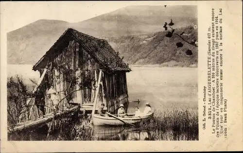 Ak Aiguebelette le Lac Savoie, Le Ponton de Chambost