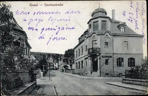 Ak Kusel in der Pfalz, Gartenstraße