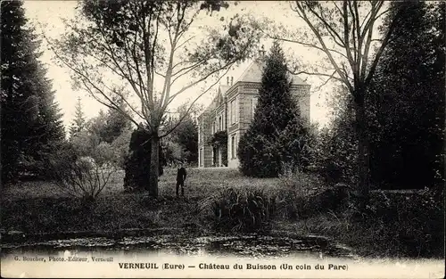 Ak Verneuil Eure, Château du Buisson