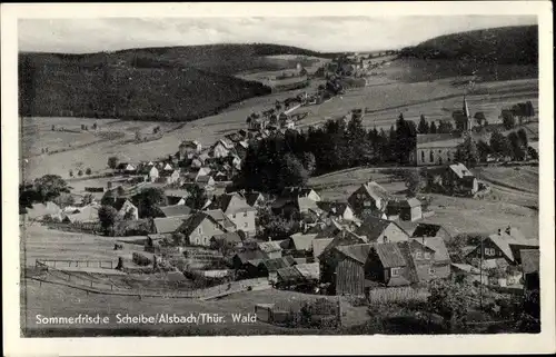 Ak Scheibe Alsbach Neuhaus am Rennweg Thüringen, Panorama