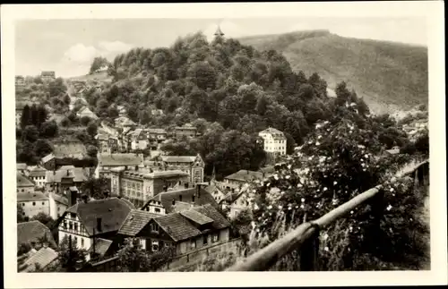 Ak Sonneberg in Thüringen, Panorama, Schlossberg