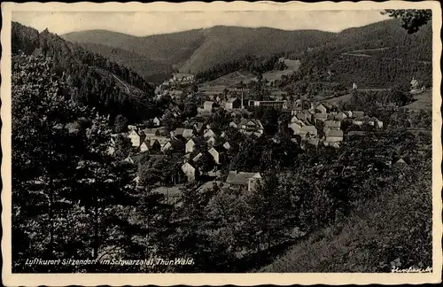 Ak Sitzendorf in Thüringen, Panorama