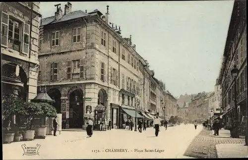 Ak Chambery Savoie, Place Saint Leger