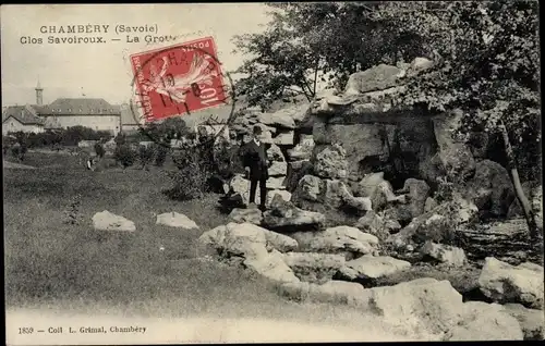 Ak Chambery Savoie, Clos Saoiroux, La Grotte