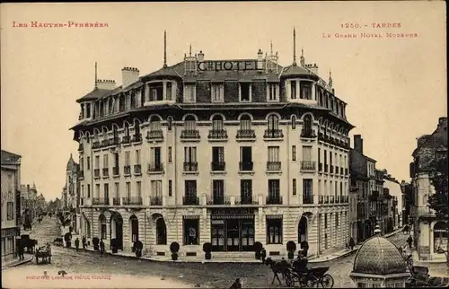 Ak Tarbes Hautes Pyrénées, Le Grand Hotel Moderne