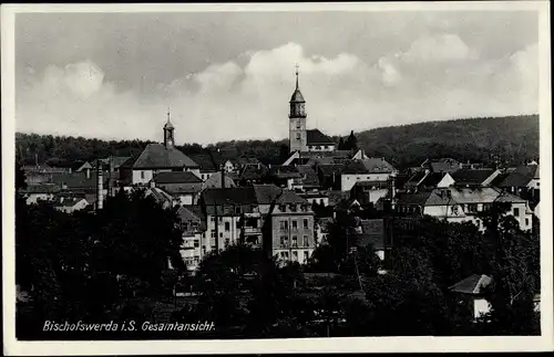 Ak Bischofswerda in Sachsen, Gesamtansicht