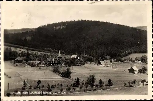 Ak Rehefeld Zaunhaus Altenberg im Erzgebirge, Teilansicht, Berg