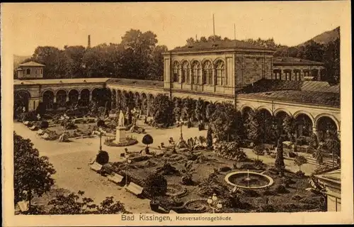 Ak Bad Kissingen Unterfranken Bayern, Konversationsgebäude