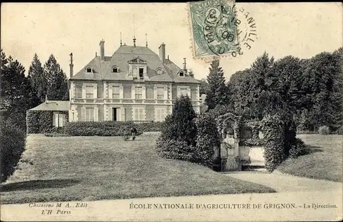 Ak Thiverval Grignon Yvelines, La Direction, École Nationale d'Agriculture