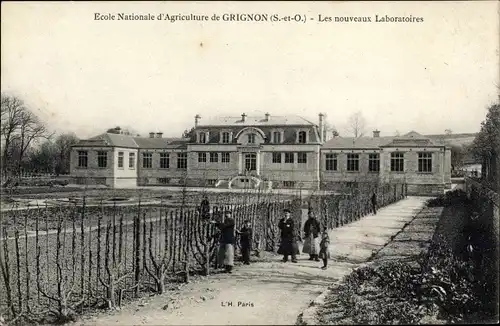 Ak Thiverval Grignon Yvelines, Les nouveaux Laboratoires, École Nationale d'Agriculture