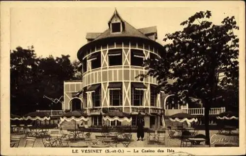 Ak Le Vésinet Yvelines, Le Casino des Ibis