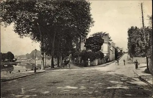 Ak Combault Seine er Marne, Route du Mée et Quai Pasteur