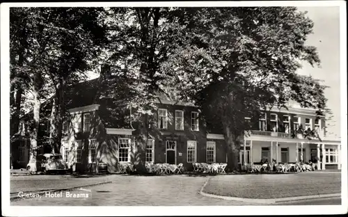 Ak Gieten Drenthe Niederlande, Hotel Braams