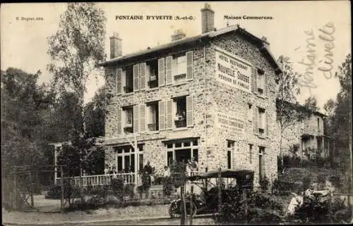 Ak Fontaine Villebon sur Yvette Essonne, Maison Commereau