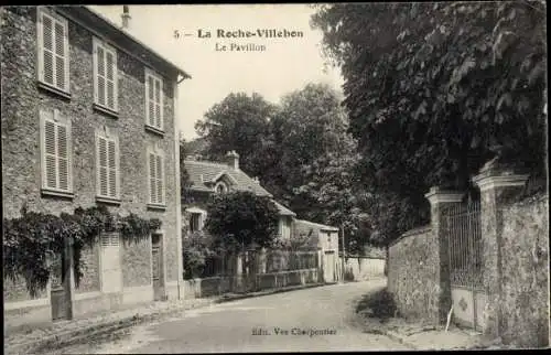 Ak La Roche Villebon Essonne, Le Pavillon