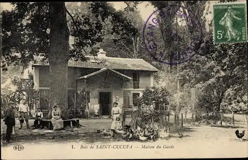 Ak Saint Cucufa Hauts de Seine, Maison du Garde