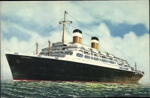 Ak Dampfschiff Independence, American Export Lines