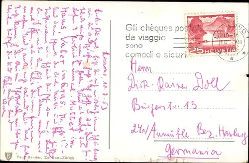 Ak Locarno Kanton Tessin Schweiz, Castello Visconti