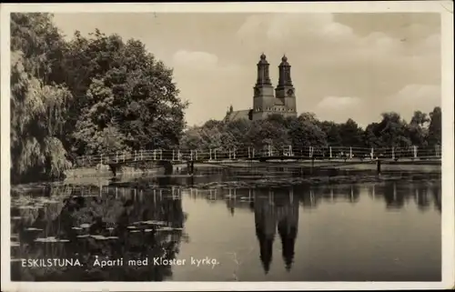 Ak Eskilstuna Schweden, Aparti med Kloster kyrka