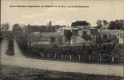 Ak Thiverval Grignon Yvelines, Le Jardin Botanique, École Nationale d'Agriculture