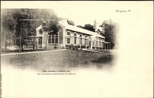Ak Thiverval Grignon Yvelines, nouveaux Laboratoires de Chimie, École Nationale d'Agriculture