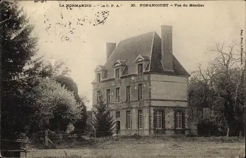 Ak Nonancourt Eure, Le Château de Ménillet