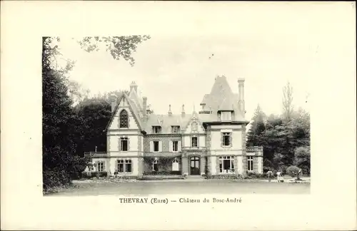 Ak Thevray Eure, Le Château du Bosc André