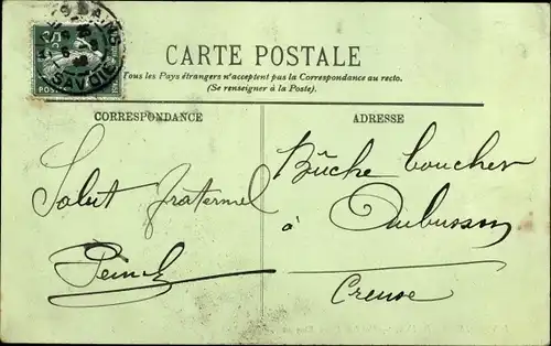 Ak Aix les Bains Savoie, Hotel de l'Arc Romain