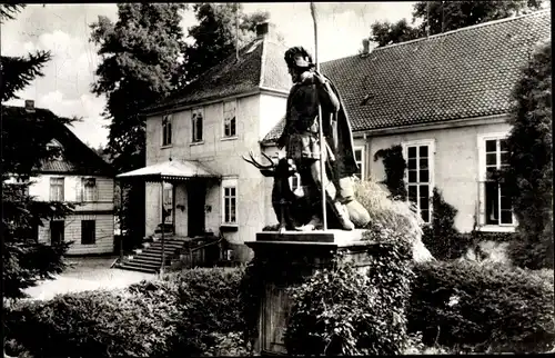 Ak Göhrde in Niedersachsen, Heimvolkshochschule, ehemaliges Jagdschloss der Hohenzollern