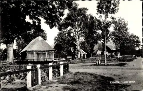 Ak Emmen Drenthe Niederlande, Noordbarge