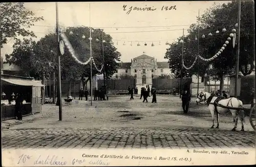 Ak Rueil Hauts-de-Seine, Caserne d'Artillerie de Forteresse a Rueil