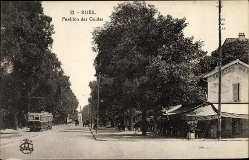 Ak Rueil Hauts-de-Seine, Pavillon des Guides