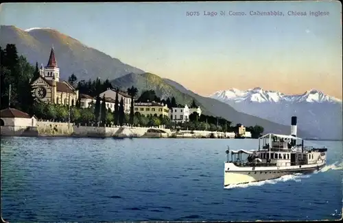 Ak Cadenabbia Lombardia, Chiesa inglese