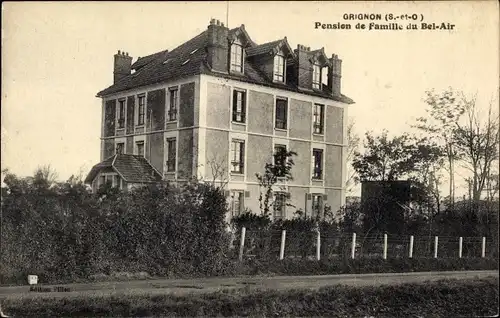 Ak Thiverval Grignon Yvelines, Pension de Famille du Bel Air