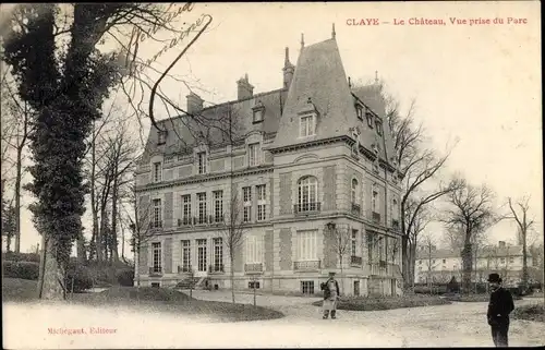 Ak Claye Seine et Marne, Château