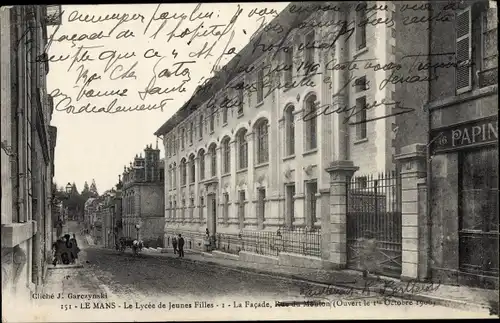 Ak Le Mans Sarthe, Le Lycée de Jeunes Filles