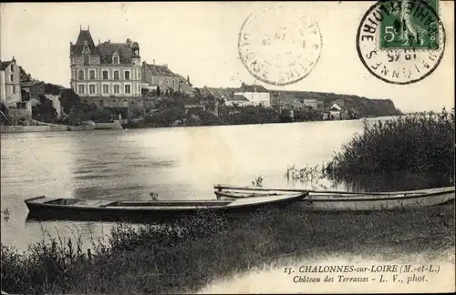 Ak Chalonnes Maine et Loire, Château des Terrasses