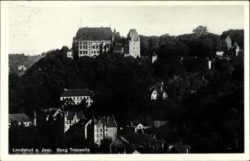 Ak Landshut in Niederbayern, Burg Trausnitz