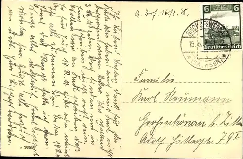 Ak Bischofswerda in Sachsen, Marktplatz mit Rathaus