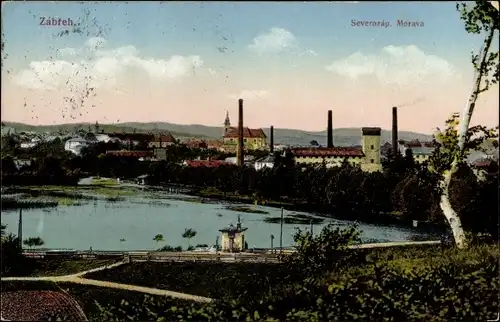 Ak Zábřeh Hochenstadt an der March Olomoucký kraj - Region Olmütz, Severozap. Morava