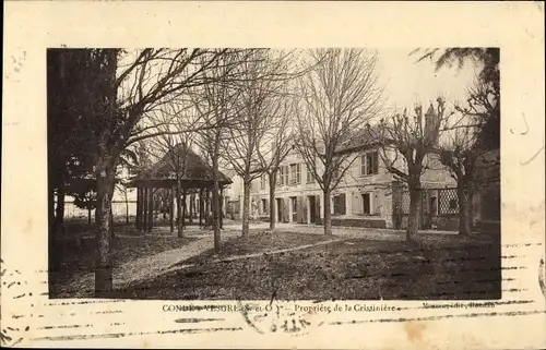 Ak Condé sur Vesgre Yvelines, Propriére de la Christiniere