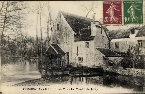 Ak Combs la Ville Seine et Marne, Le Moulin de Jarcy