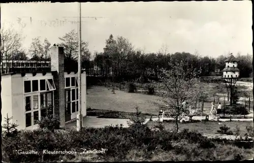 Ak Gasselte Drenthe, Kleuterschool Zandkoel