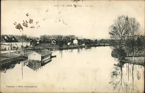 Ak Le Lude Sarthe, Le Loir