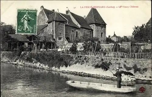 Ak Ferte Bernard Sarthe, Le Vieux Chateau