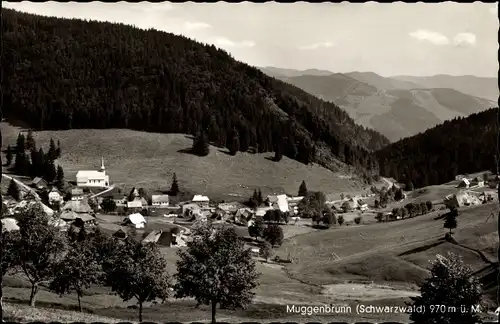 Ak Muggenbrunn Todtnau im Südschwarzwald, Gesamtansicht