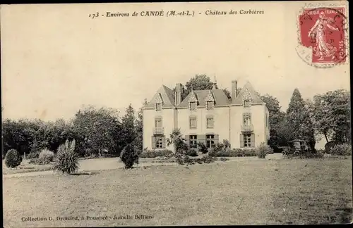 Ak Cande Maine et Loire, Château des Corbiéres