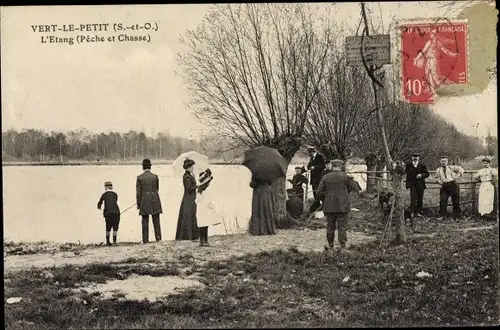 Ak Vert le Petit Essonne, L'Etang