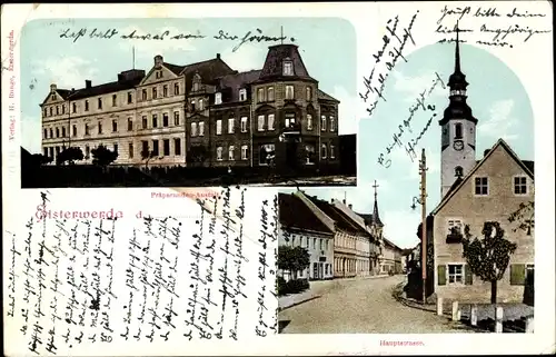 Ak Elsterwerda im Kreis Elbe Elster, Präparandenanstalt, Hauptstraße
