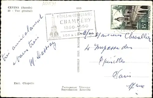 Ak Cevins Savoie, Panorama
